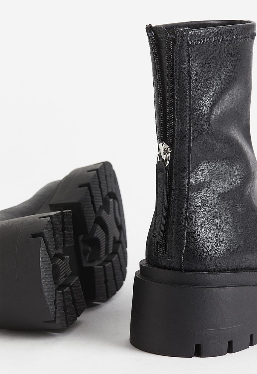 H&M - Chunky boots - black