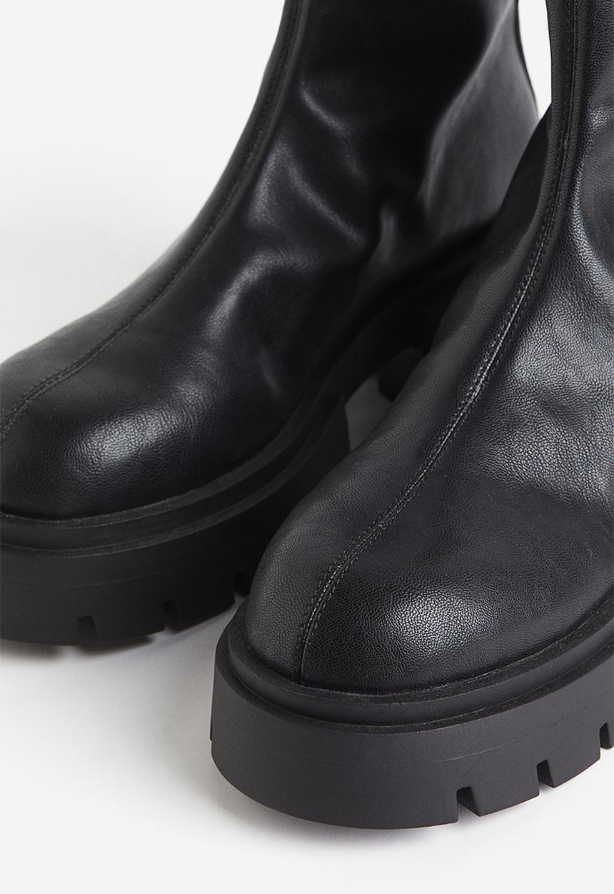 H&M - Chunky boots - black