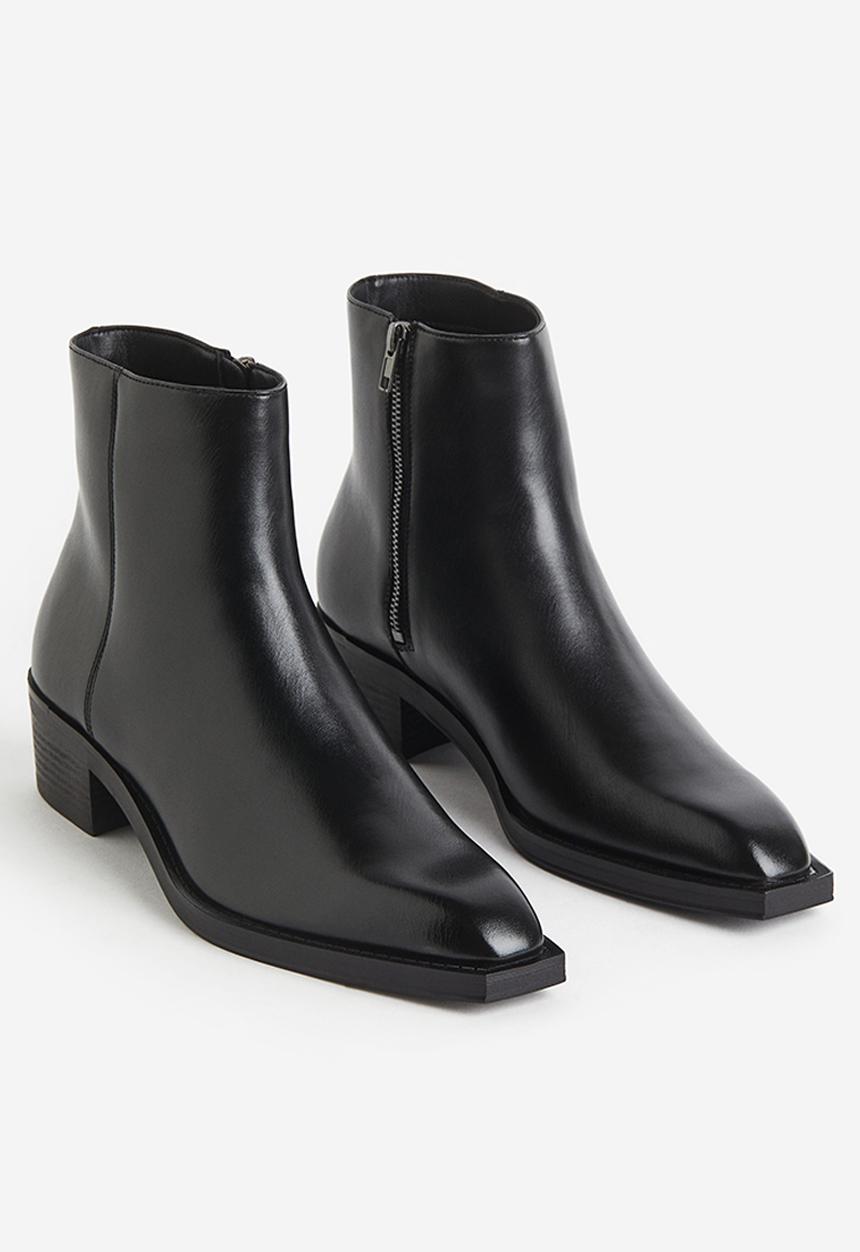H&M - Boots - black