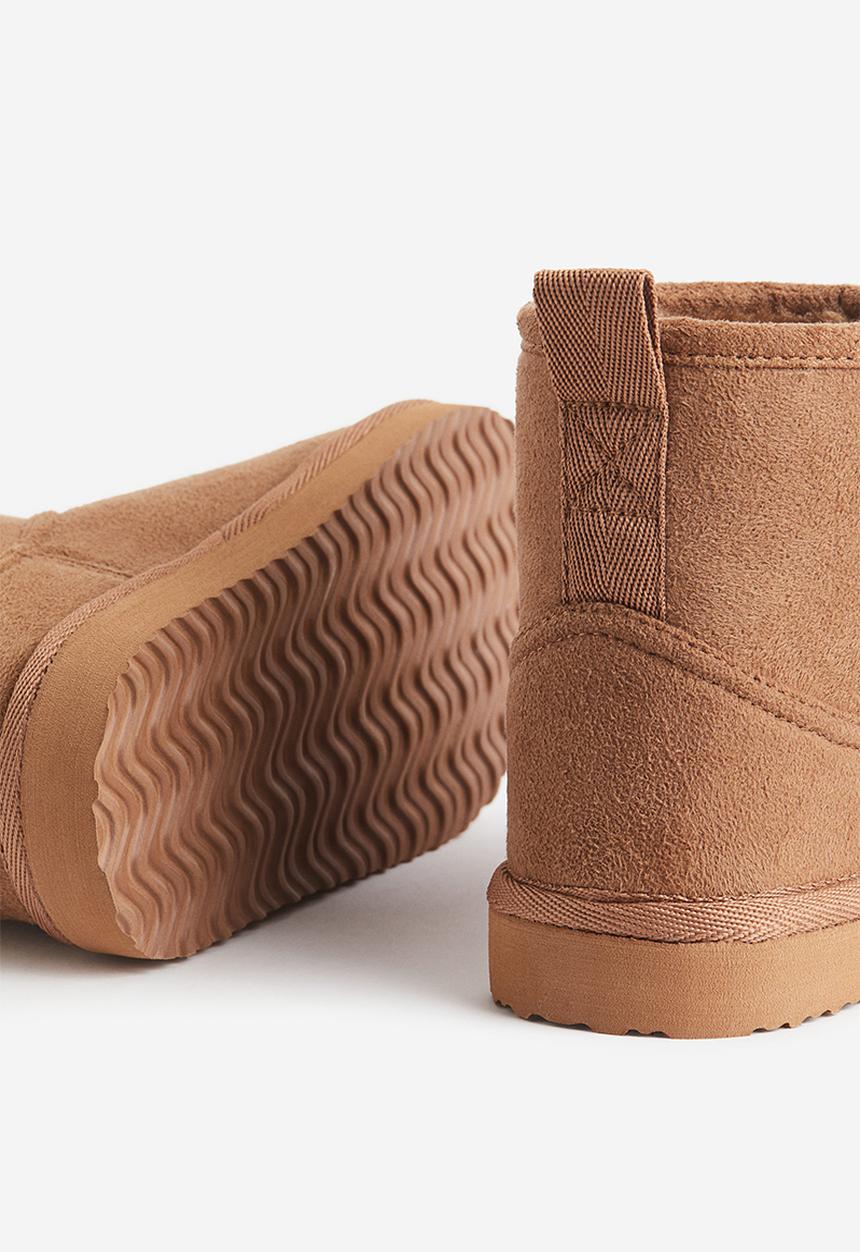 H&M - Warm-lined boots - dark beige