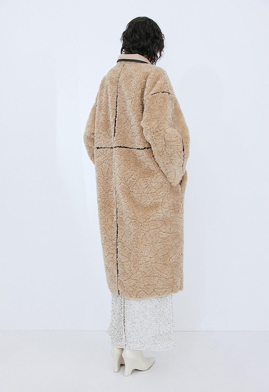 H&M - Teddy coat - beige