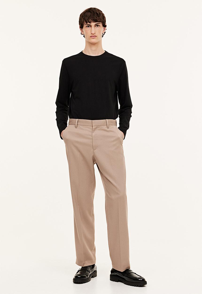 H&M - Slim fit jersey top - black