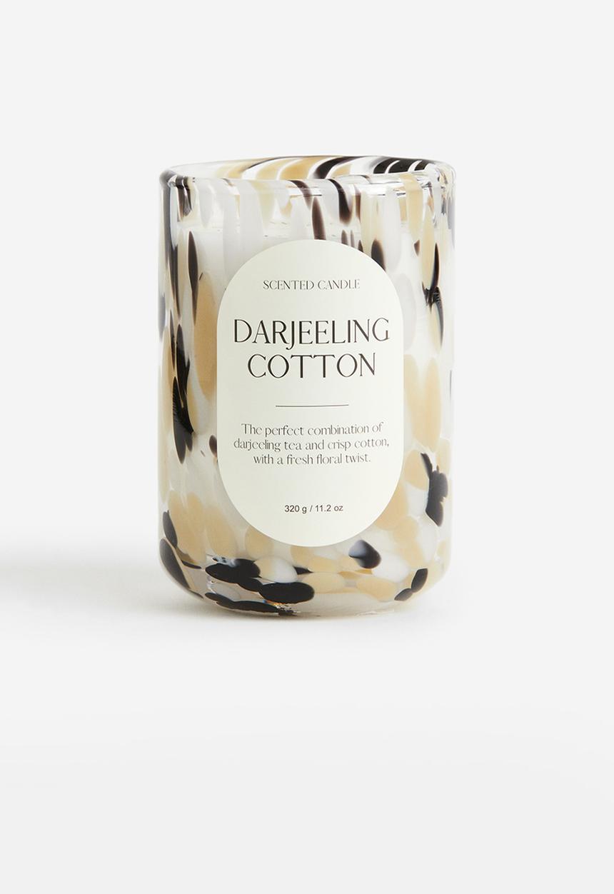H&M - Scented candle in glass holder - beige