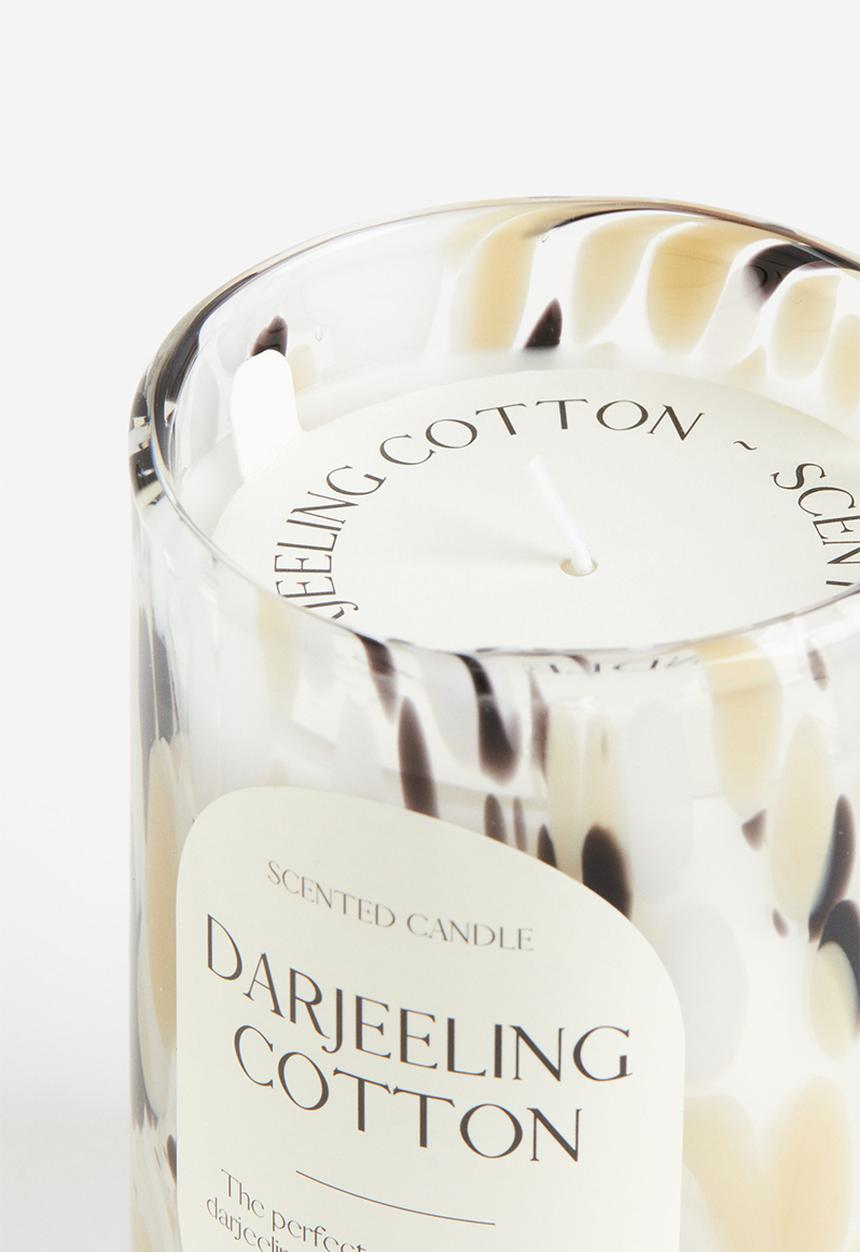 H&M - Scented candle in glass holder - beige