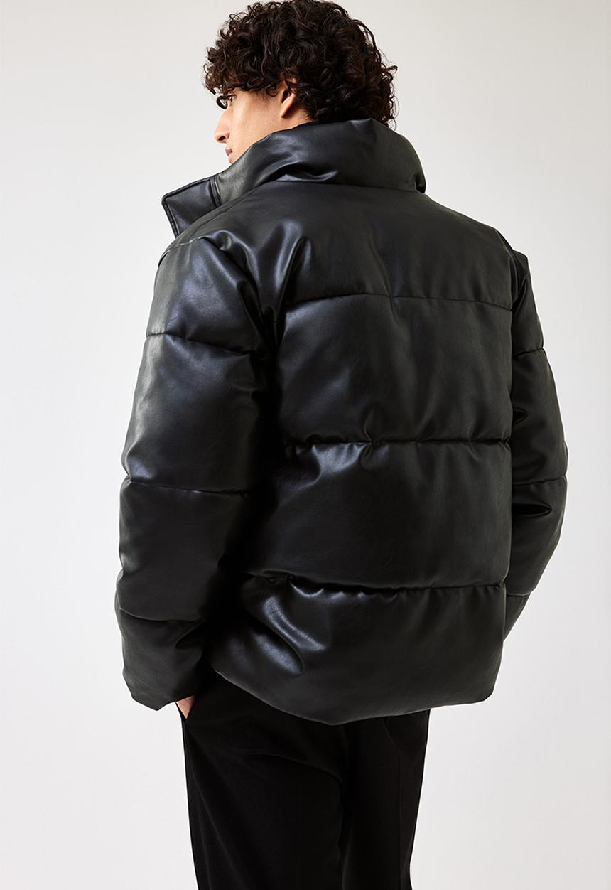 H&M - Loose fit puffer jacket - black