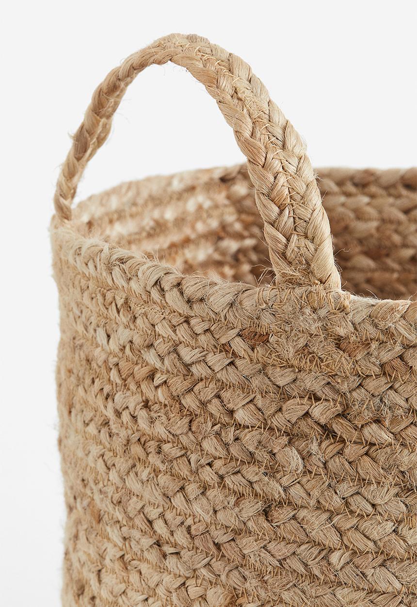 H&M - Jute storage basket - beige