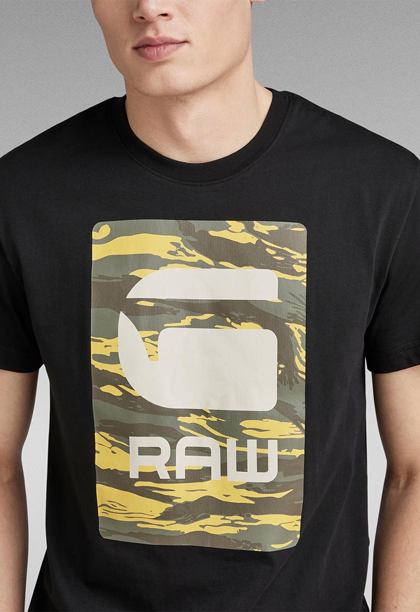 G-STAR - Camo box gr r t - dk black