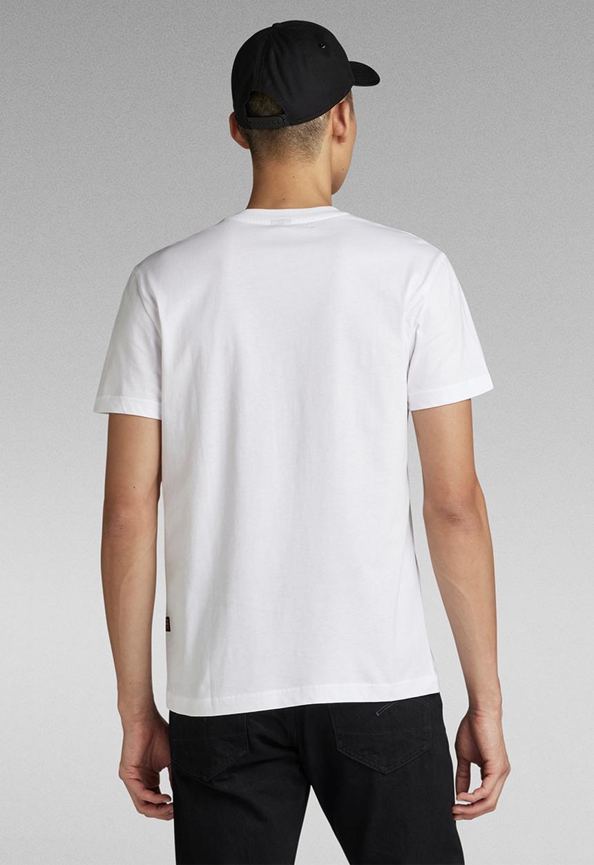 G-STAR - Reflective originals gr r t - white