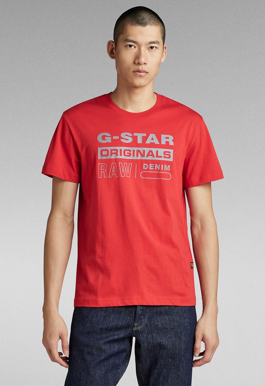 G-STAR - Reflective originals gr r t - bright flame