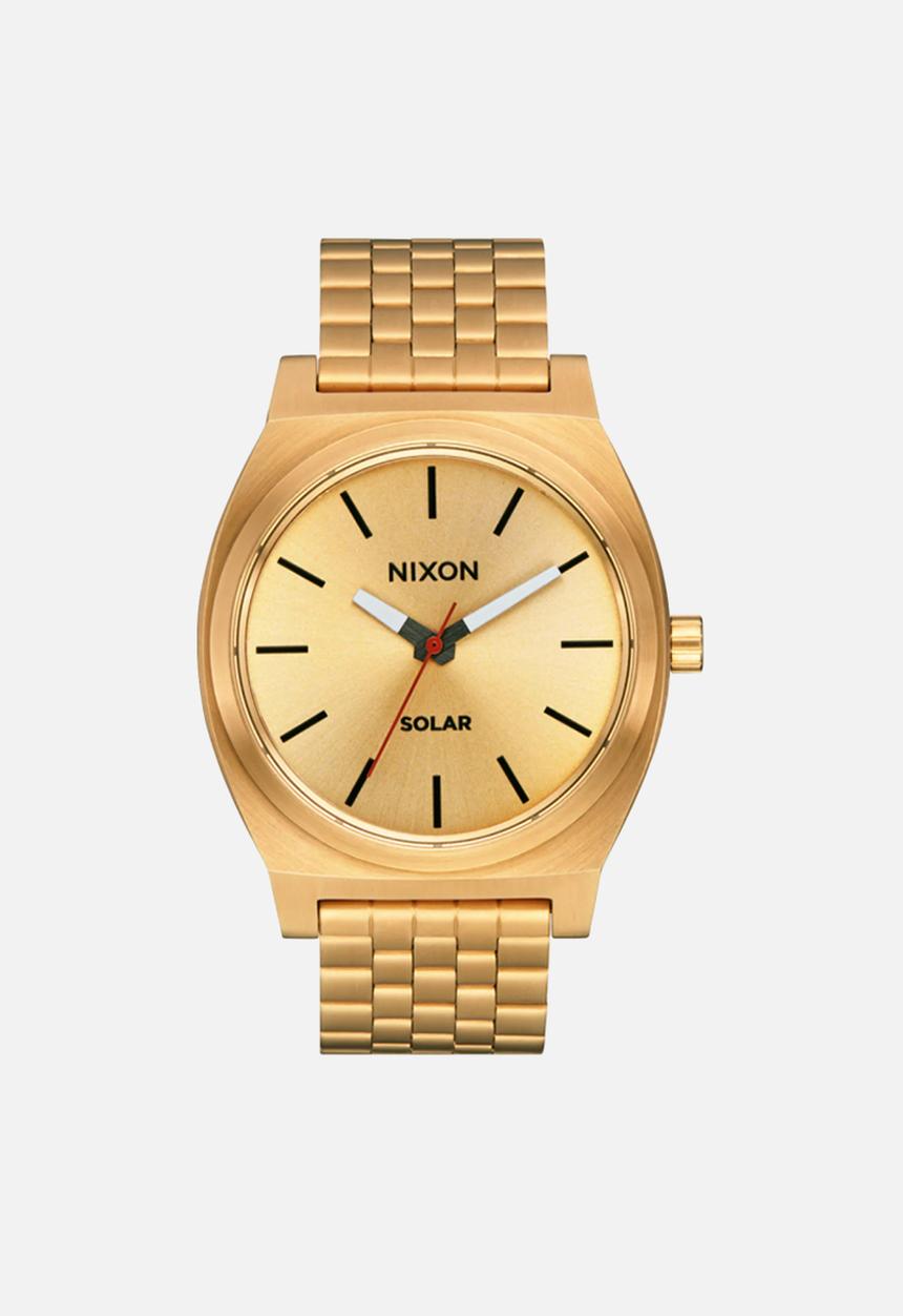 Nixon - Time teller solar - All gold & black