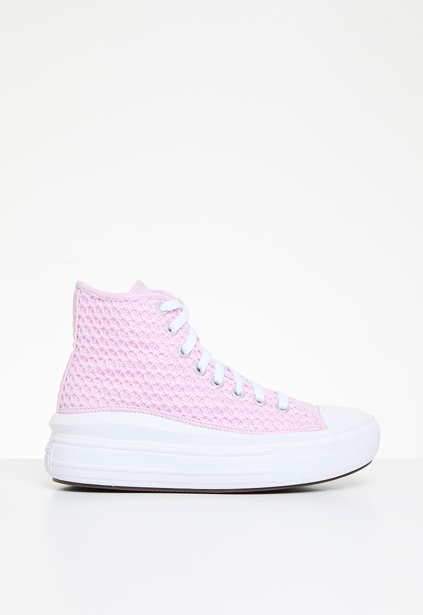 Converse - Chuck taylor all star move crochet platform - stardust lilac/stardust lilac