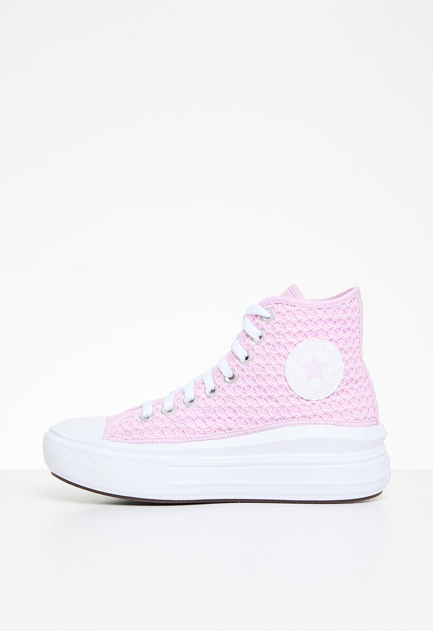 Converse - Chuck taylor all star move crochet platform - stardust lilac/stardust lilac