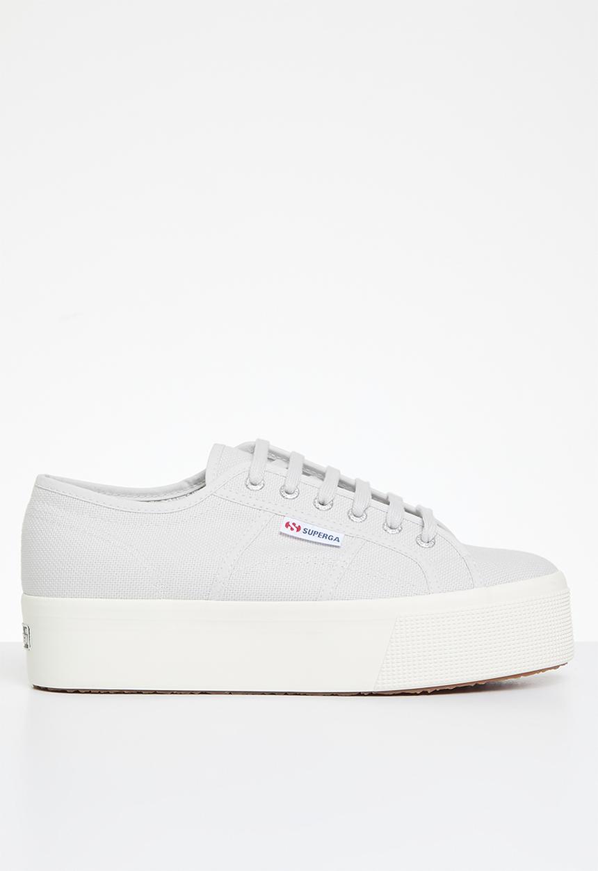 SUPERGA - 2790 Cotw  classic platform - at5 grey mid f avorio