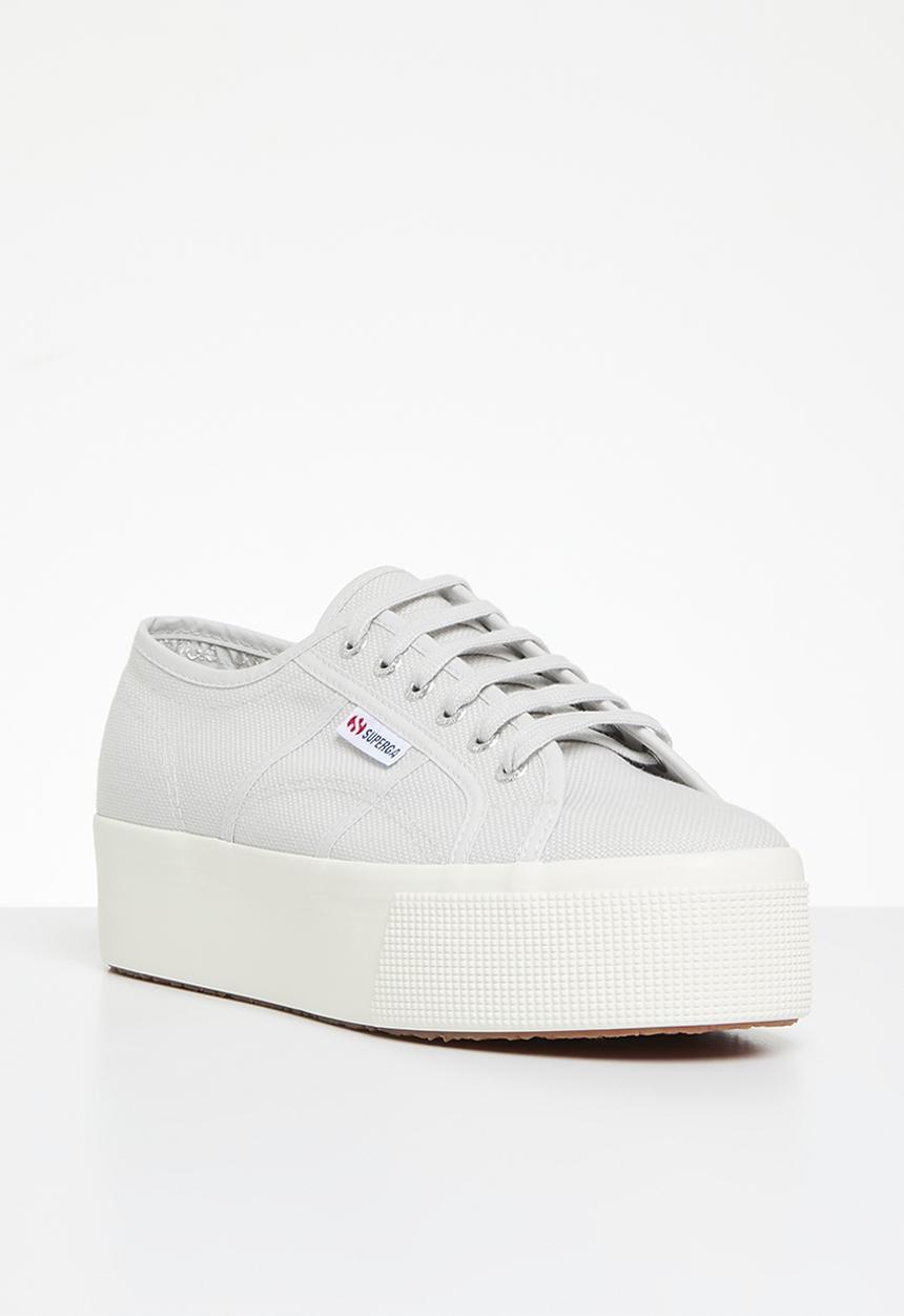 SUPERGA - 2790 Cotw  classic platform - at5 grey mid f avorio