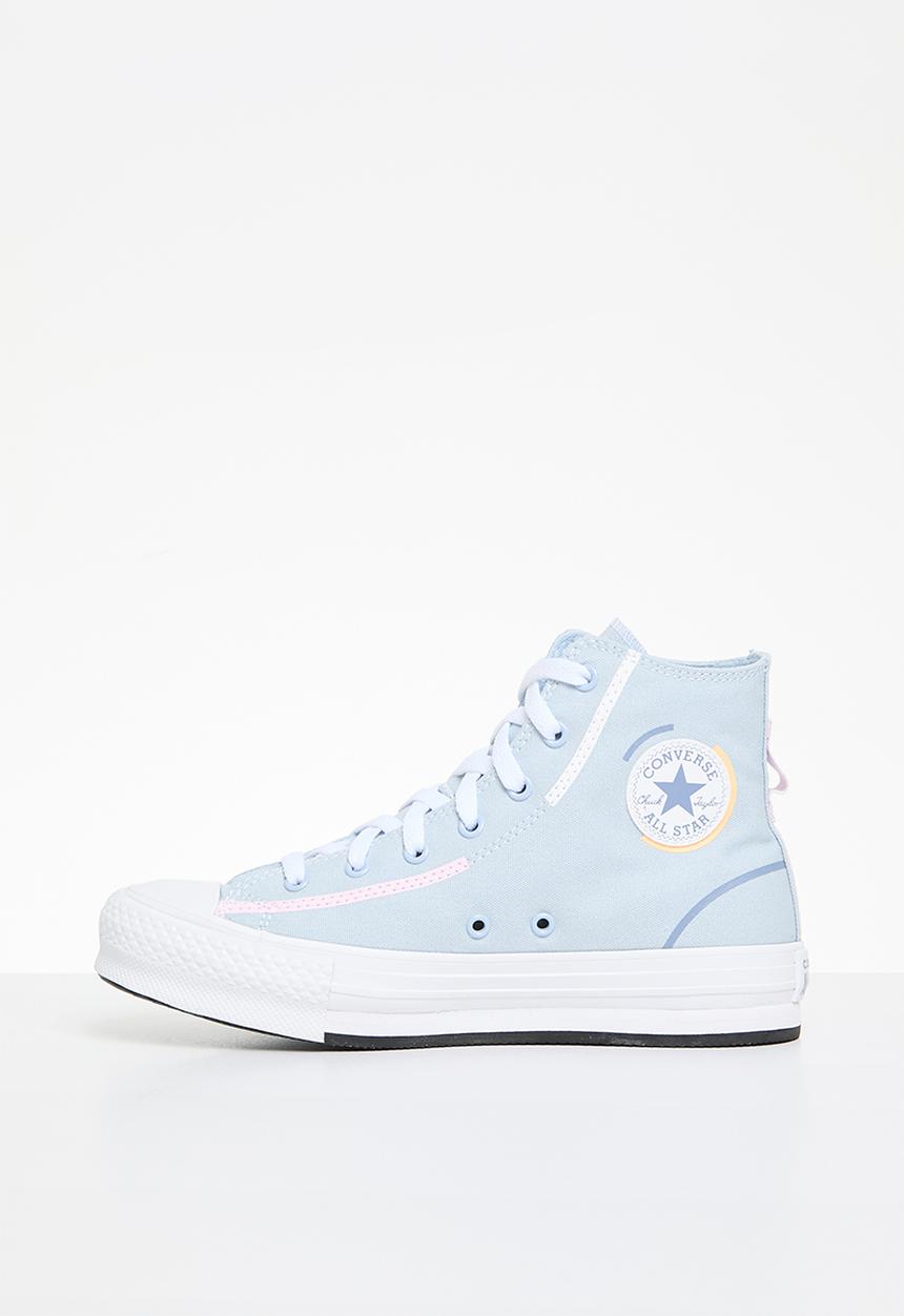 Converse - Chuck taylor all star eva lift platform color pop - cloudy daze/white/thunder daze