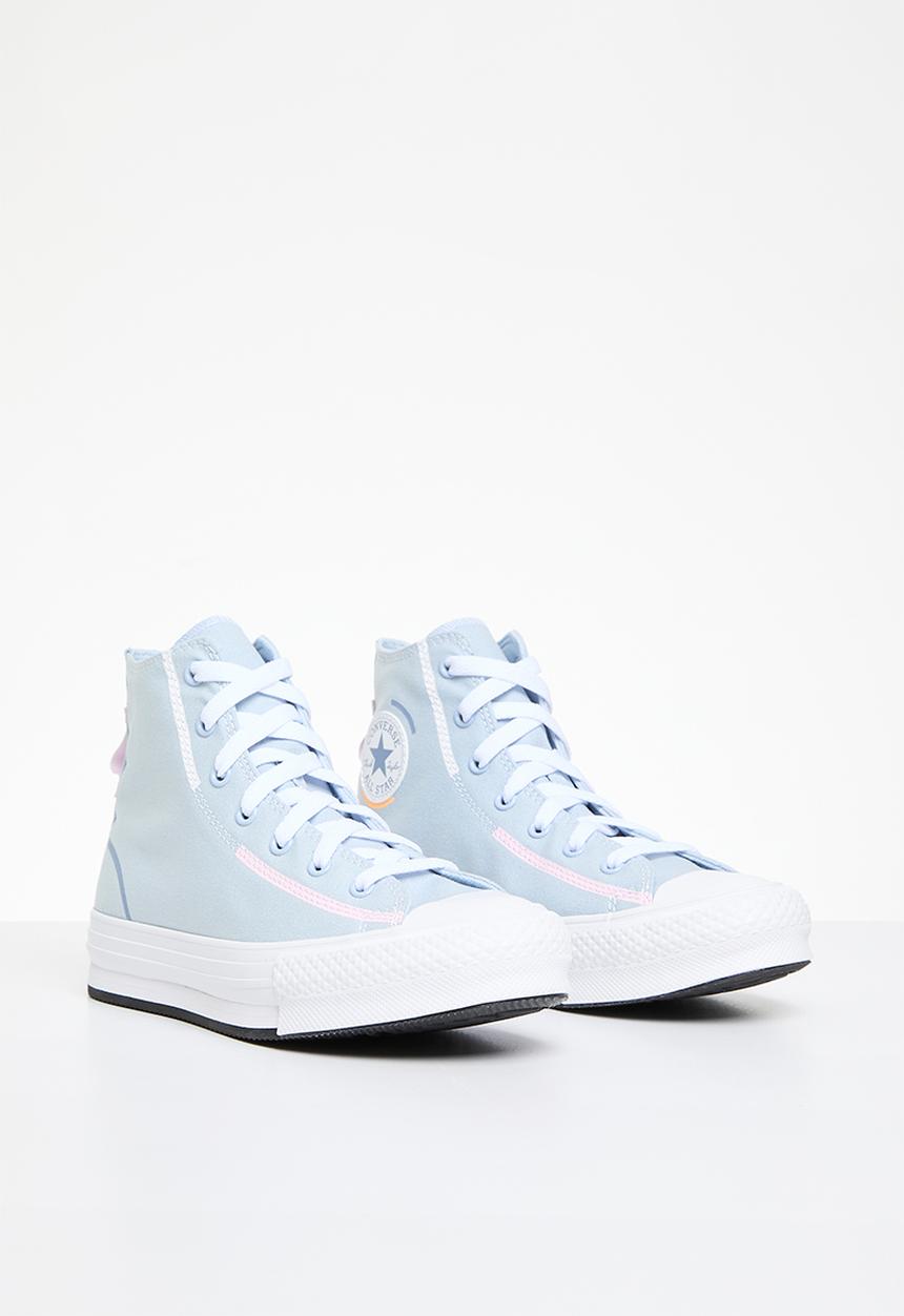Converse - Chuck taylor all star eva lift platform color pop - cloudy daze/white/thunder daze