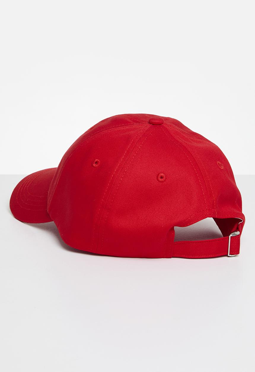 Tommy Hilfiger - TJM MODERN PATCH CAP - Deep Crimson