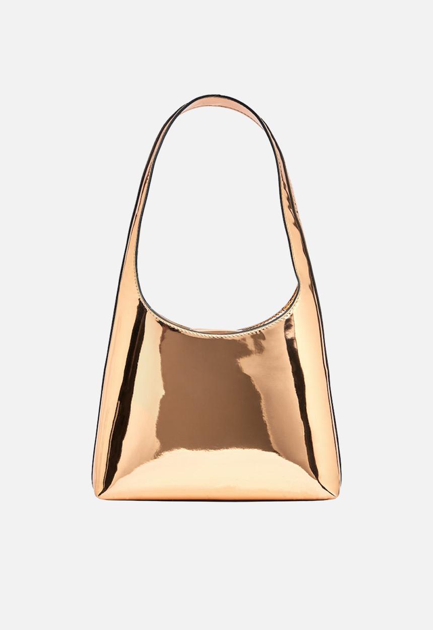 Calvin Klein - Sculpted shoulder bag - gold