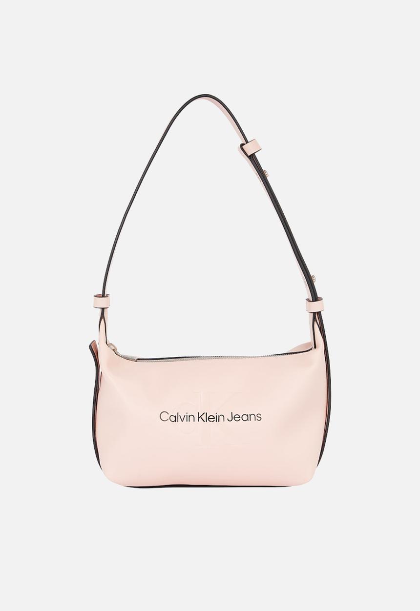 Calvin Klein - Sculpted shoulder bag mono - pink