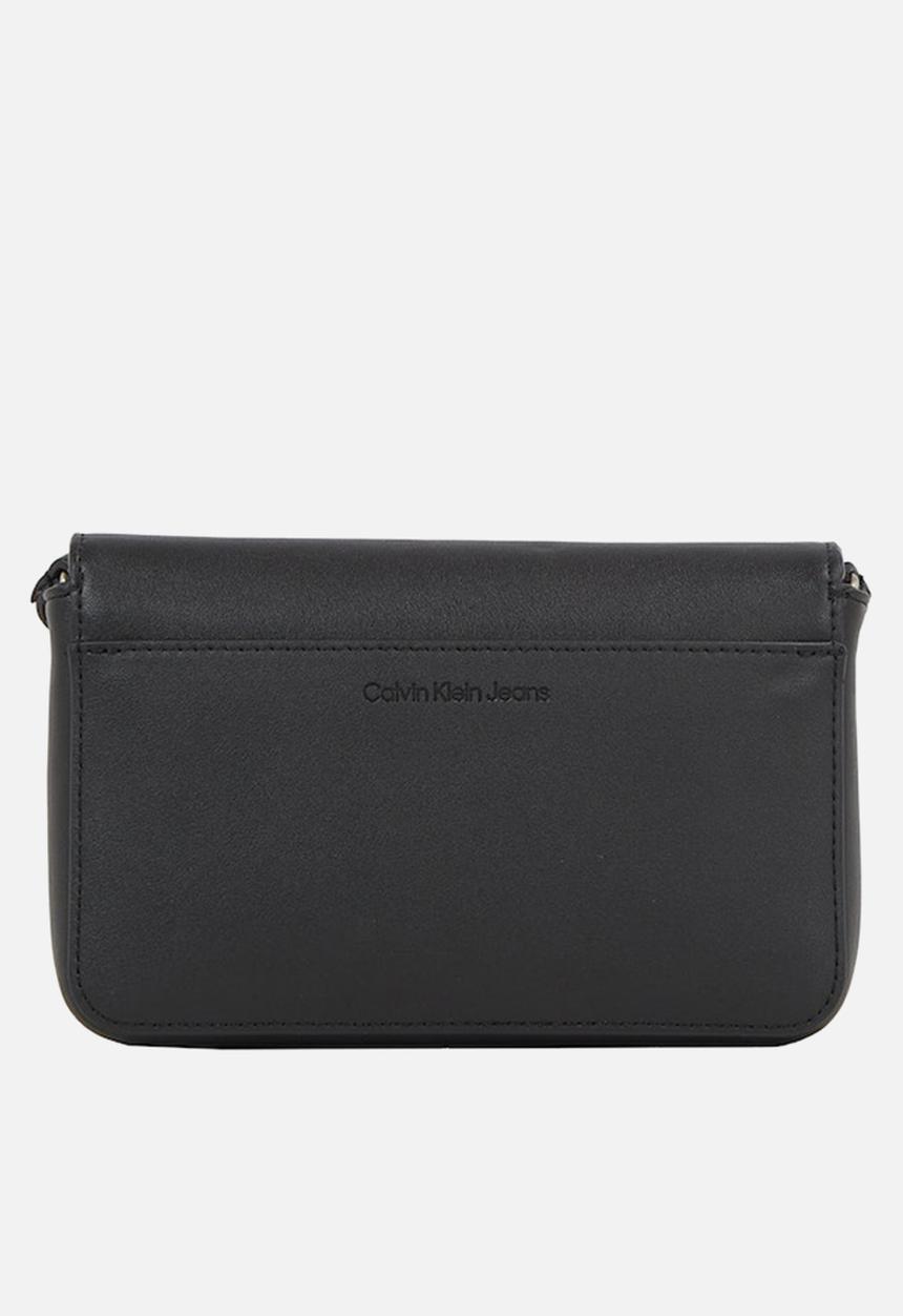 Calvin Klein - Sculpted wallet ph cb19 mono - black/metallic logo