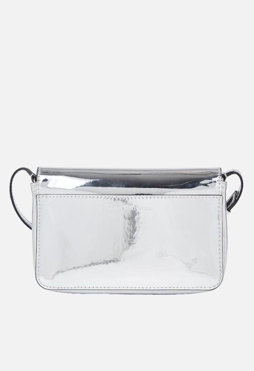 Calvin Klein - Sculpted wallet ph cb19 mono - silver 