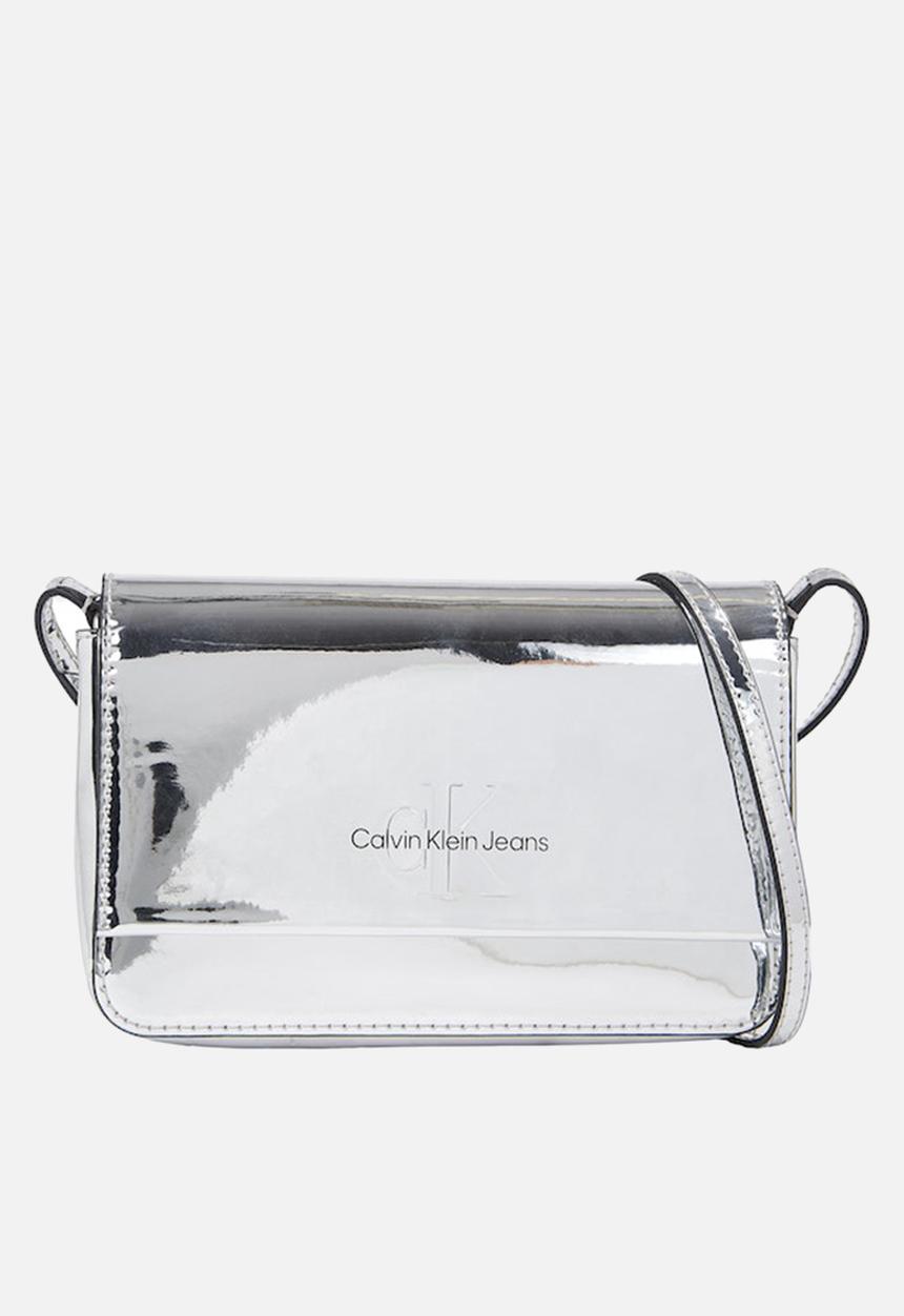 Calvin Klein - Sculpted wallet ph cb19 mono - silver 
