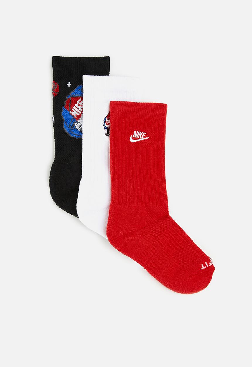 Nike - Nhb3pk crew boys boxy sock - multi