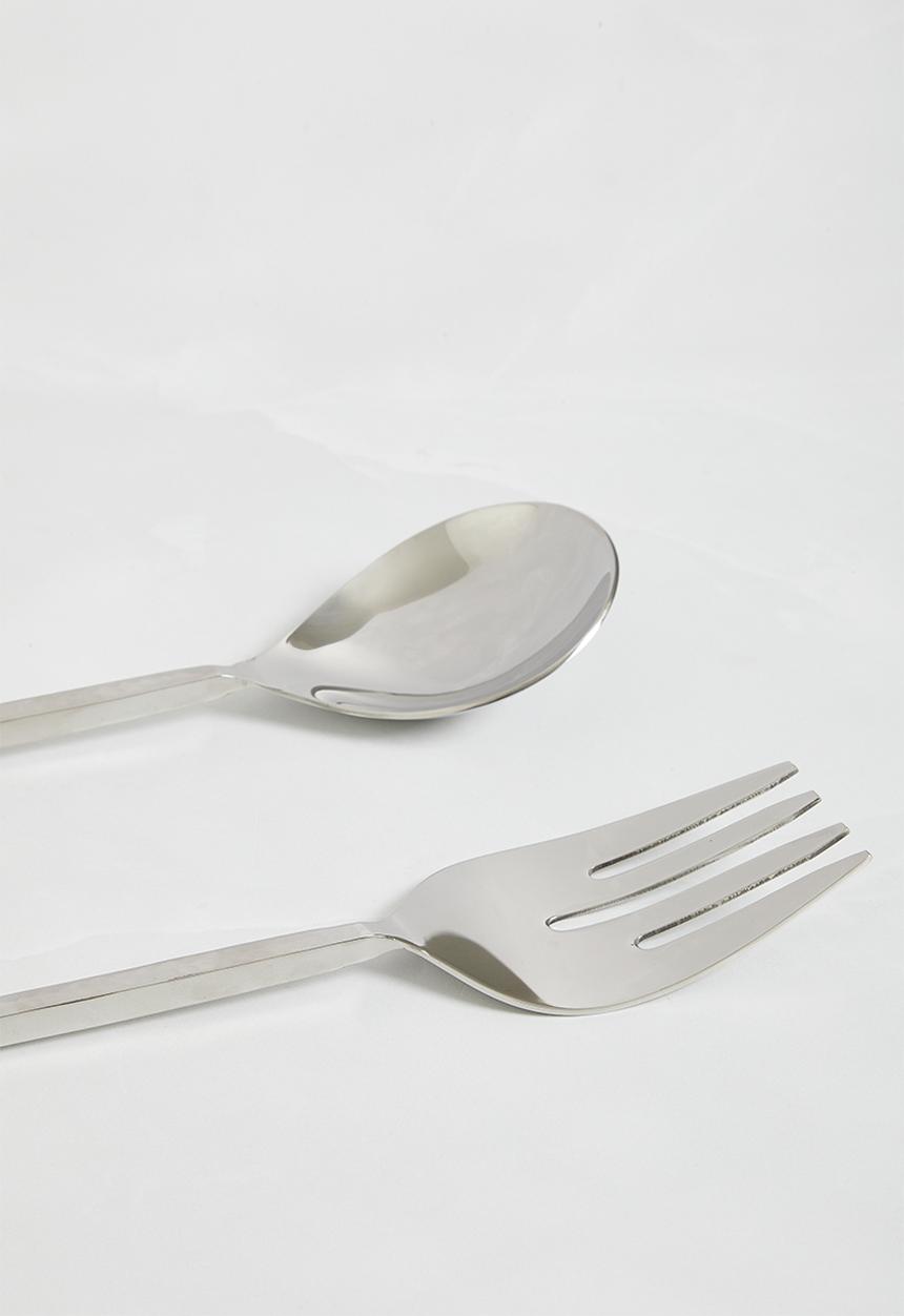 Sixth Floor - Estelle Serving Spoon set of 2 - Silver