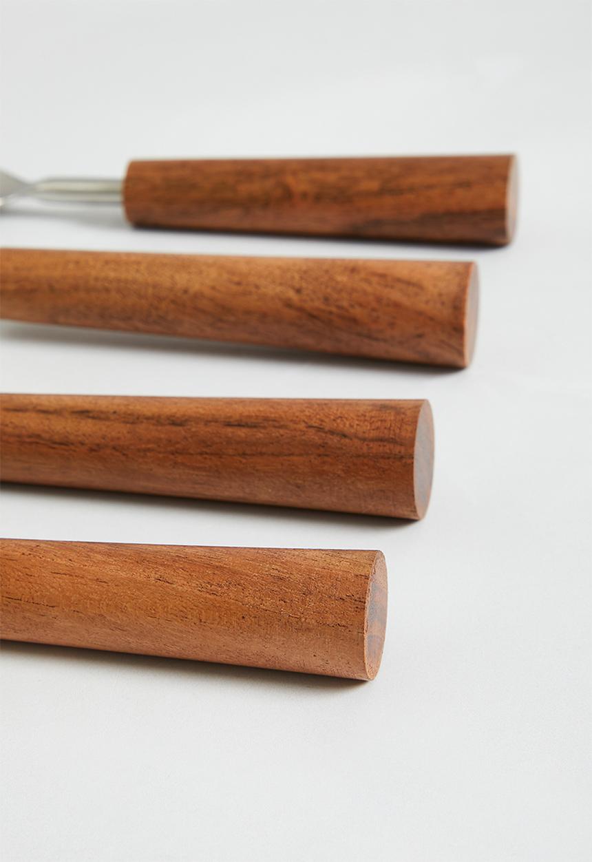 Sixth Floor - Woods Cutlery set of 4 - Natural