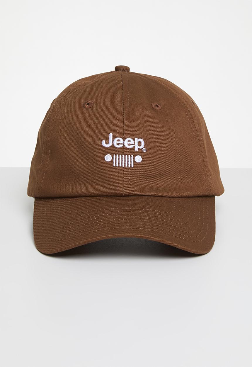 JEEP - Dad Cap - Brown