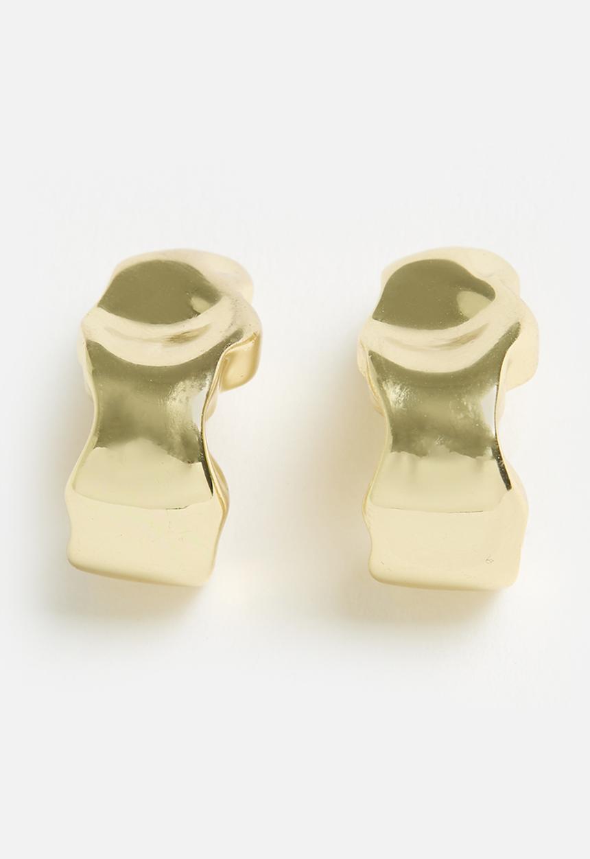 Me&B - Organic Shaped Earring - Gold