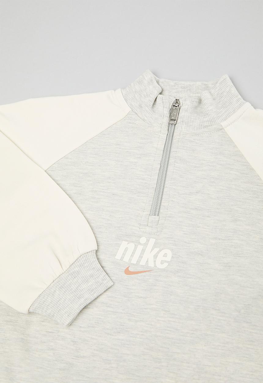Nike - Nkn e1d1 half zip set - grey heather