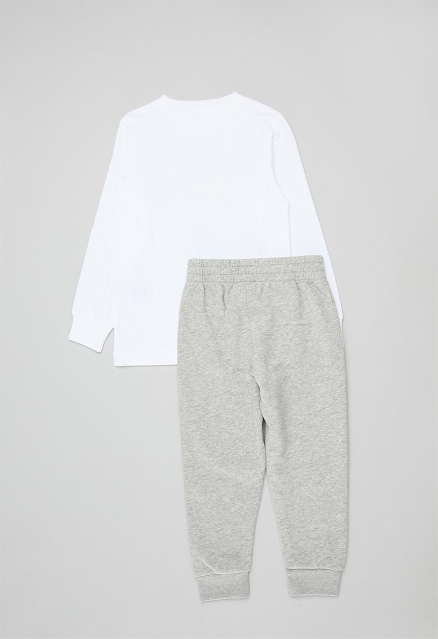 Nike - Nkb b nsw club ssnl long sleeve pant se - dk grey heather