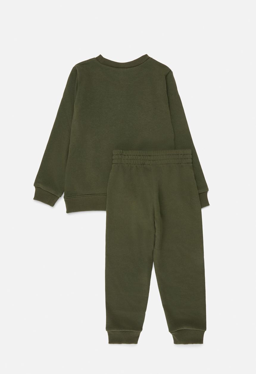 Nike - Nkb b nsw ft icon crew set - cargo khaki