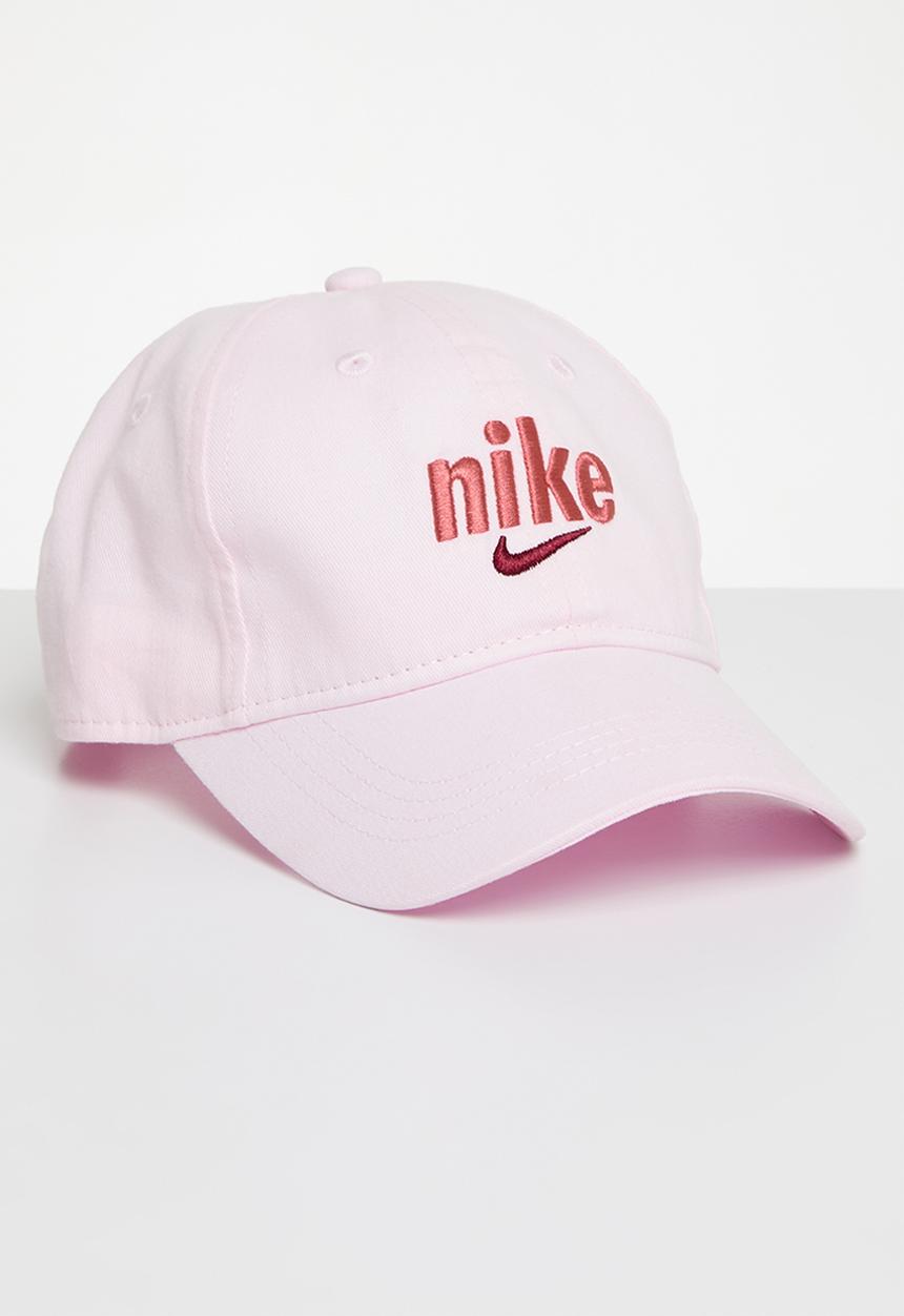 Nike - Nan nike swoosh curve brim cap - pink foam