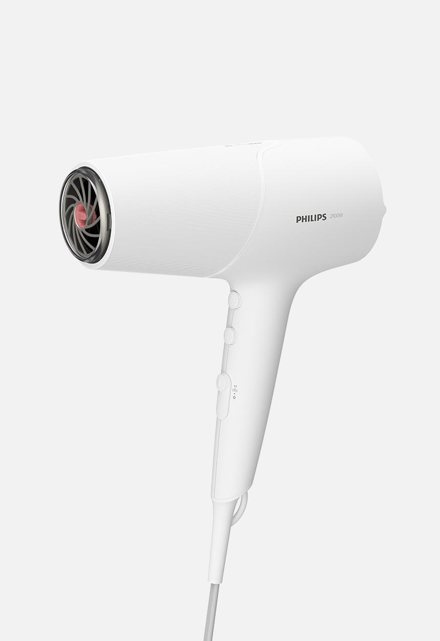 Philips - Fast Drying With No Heat Damage With ThermoShield Technology