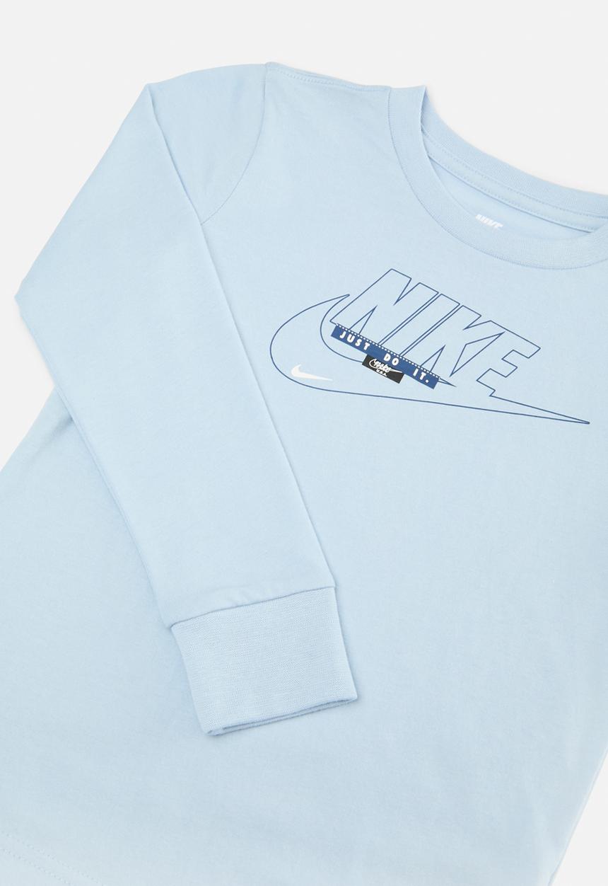 Nike - Nkb b nsw club ssnl long sleeve pant se - court blue