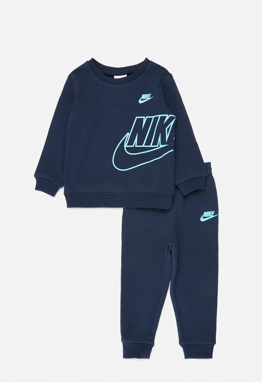 Nike - Nkb b nsw ft icon crew set - midnight navy