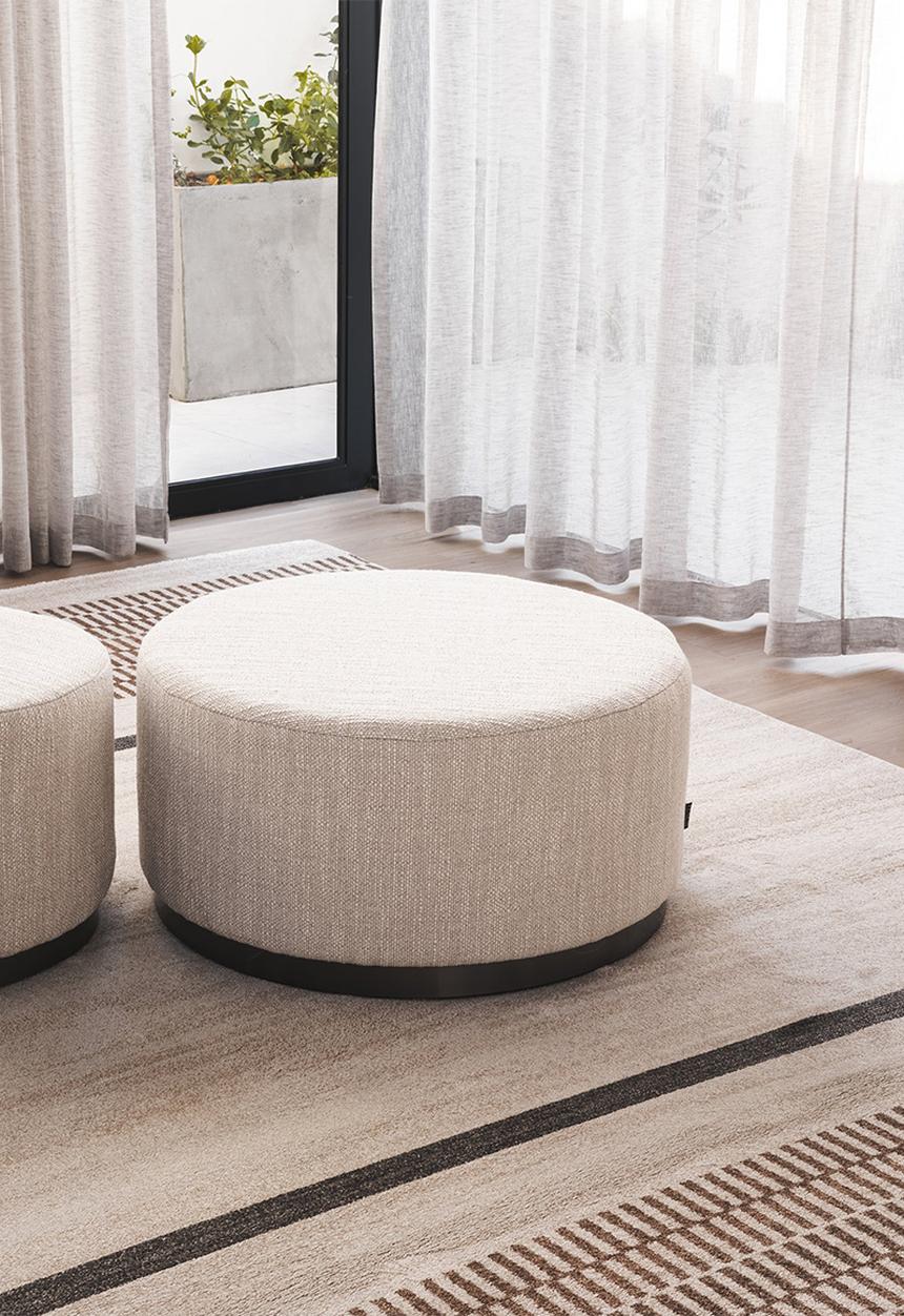 Hertex Haus - Solace large Ottoman - seasand