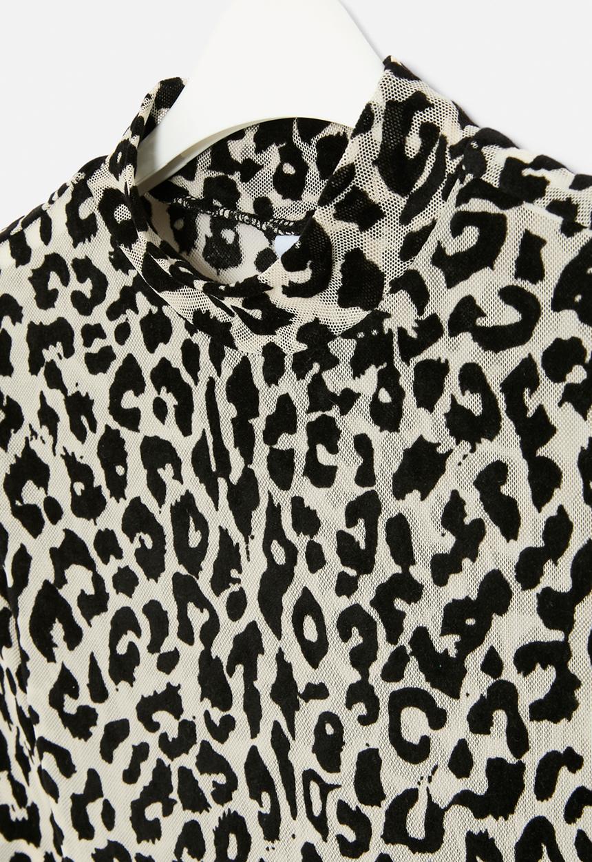 HAILYS - Long sleeve p tp ella blouse  - leopard