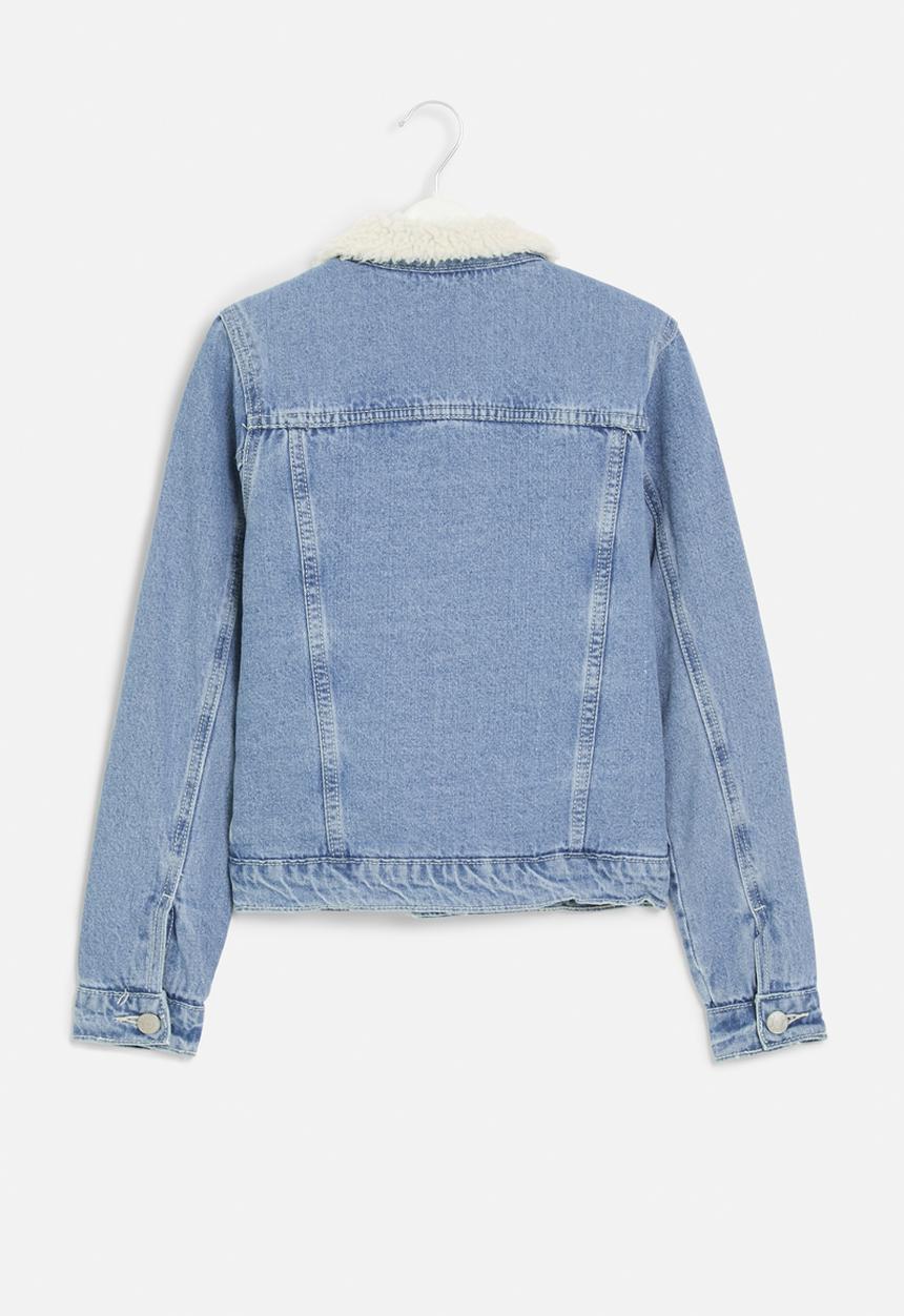 HAILYS - Long sleeve c djk maxi jacket - mblue