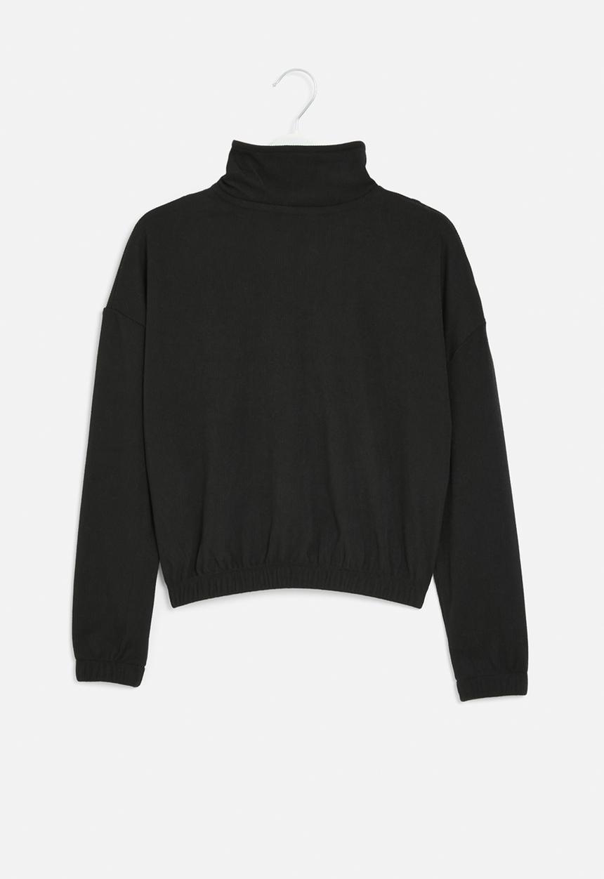 HAILYS - Long sleeve p tp il44ma top - black