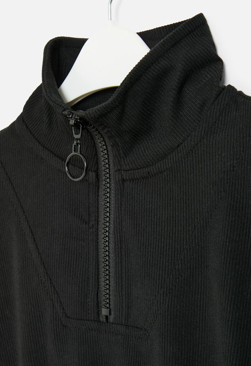 HAILYS - Long sleeve p tp il44ma top - black