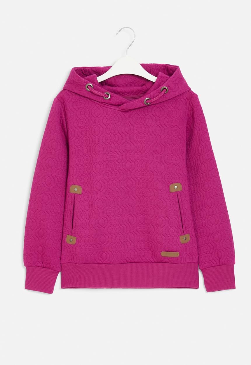 HAILYS - Long sleeve p hd janette sweatshirt - fuchsia