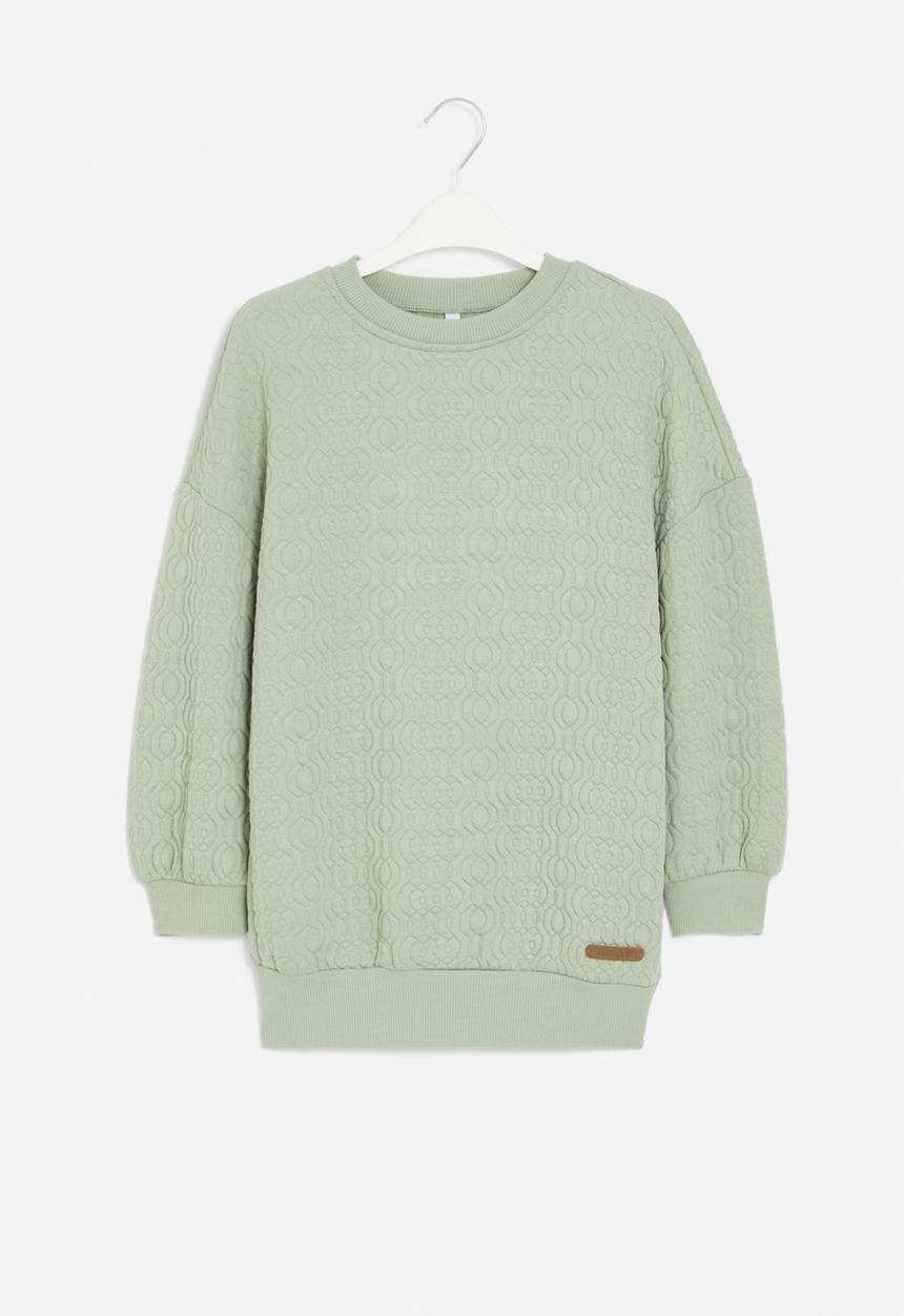 HAILYS - Long sleeve p sk jennifer sweatshirt - desert sage