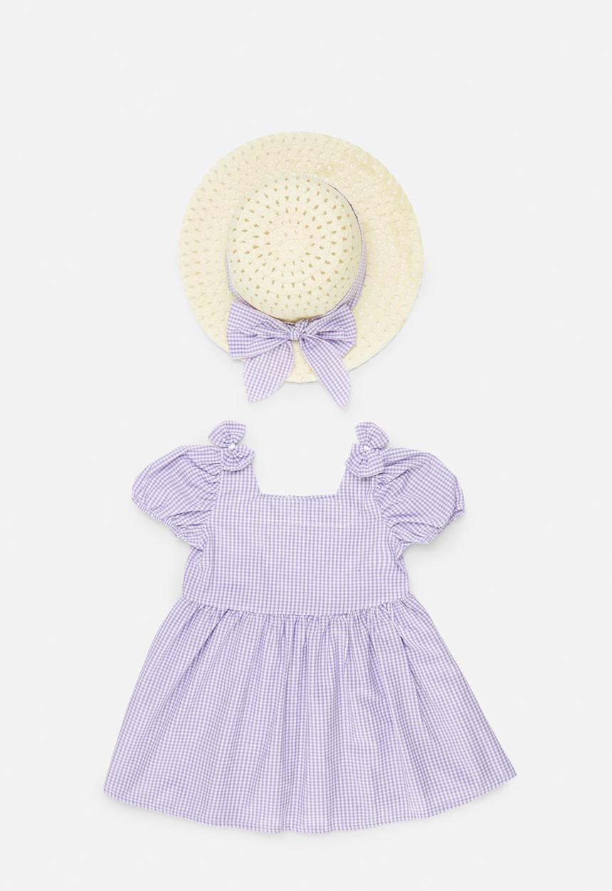 Pop Candy - Dress & hat set - lilac