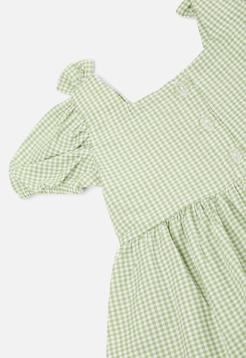 Pop Candy - Dress & hat set - sage
