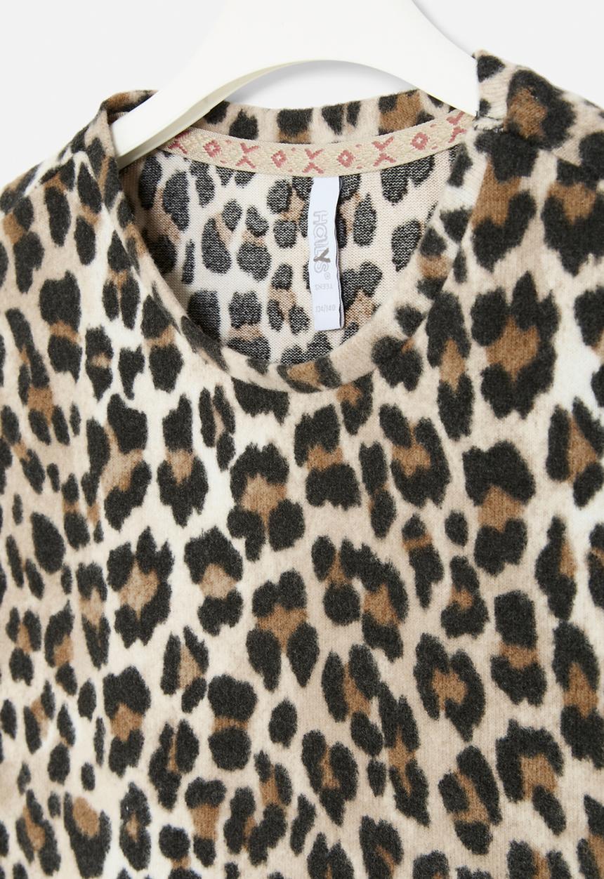 HAILYS - 3/4 p tp mia top - leopard
