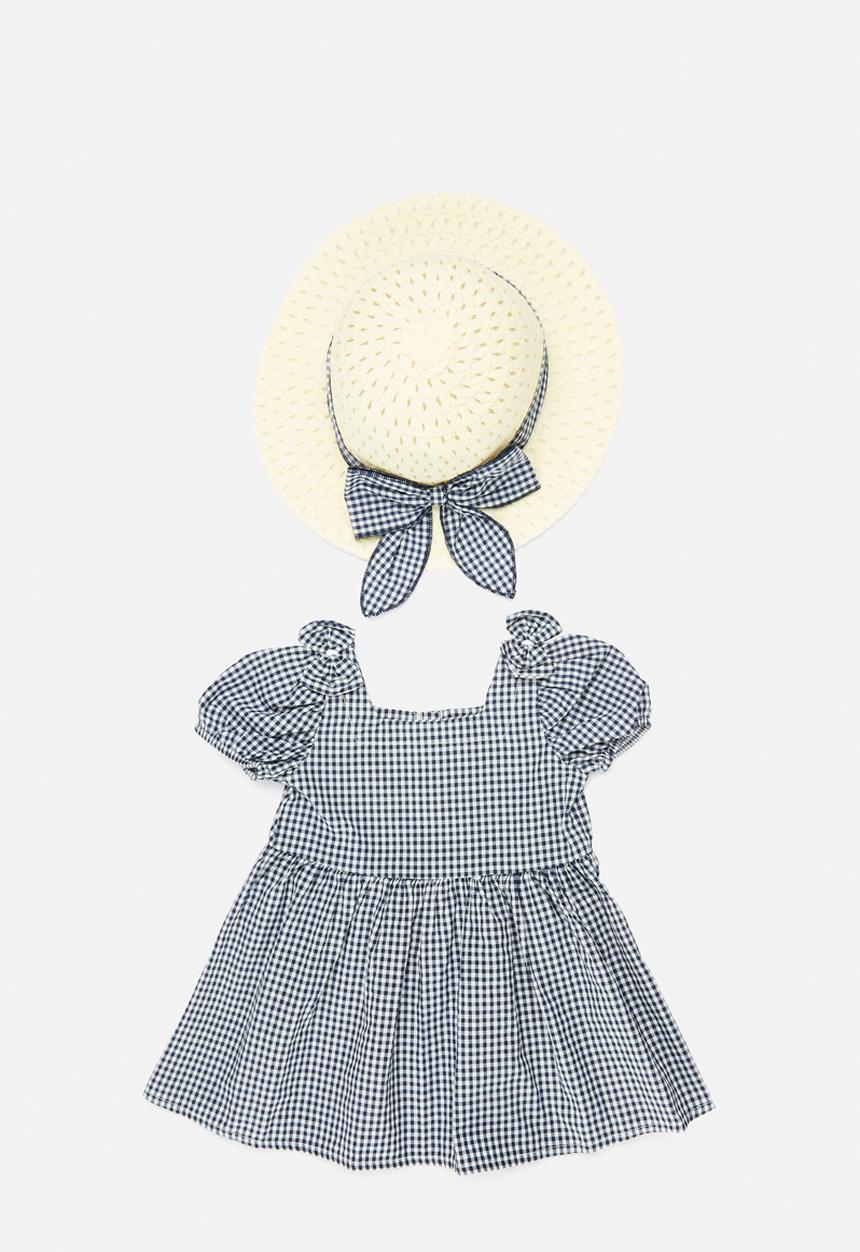 Pop Candy - Dress & hat set - blue