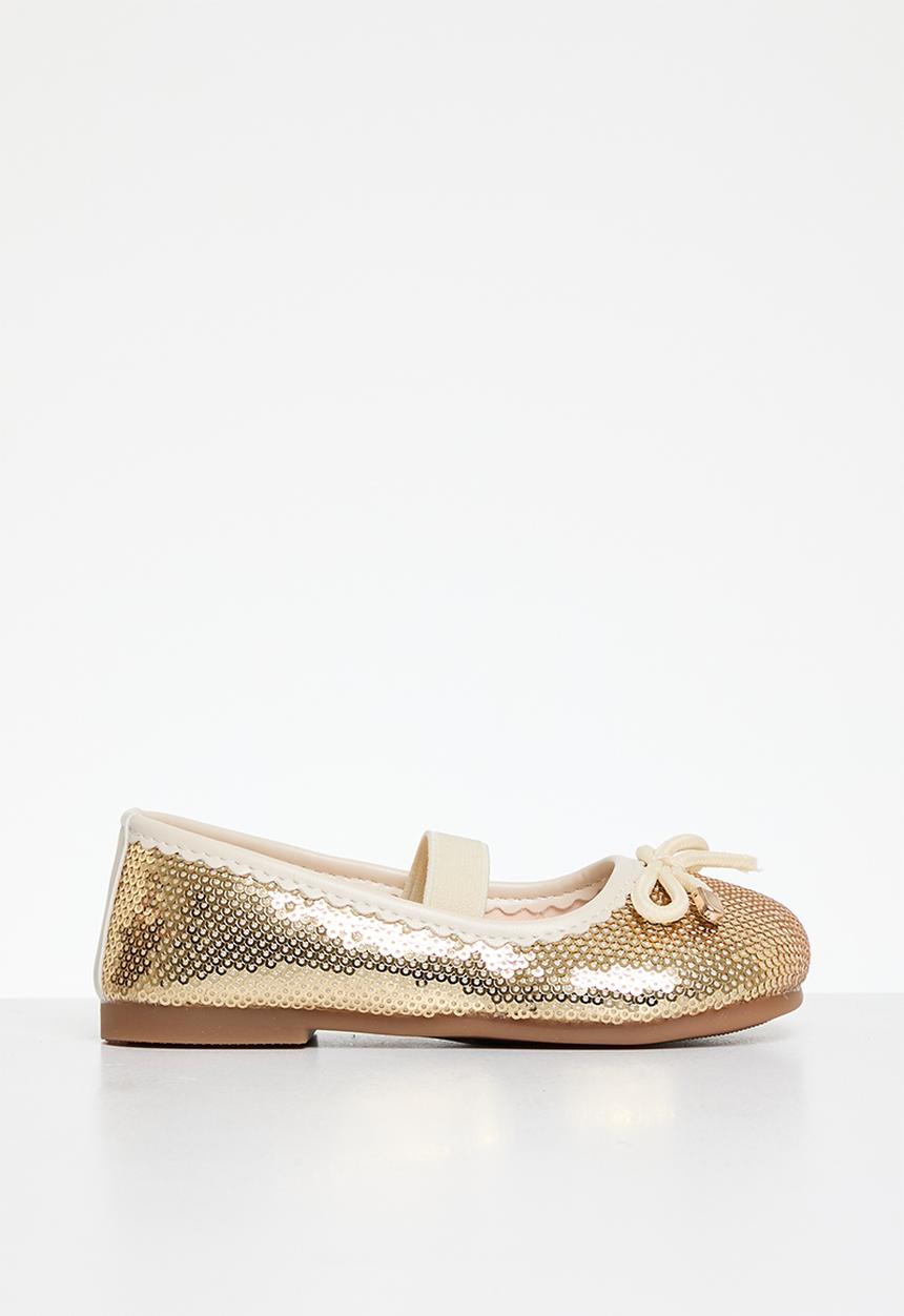 Pop Candy - Sequined pumps - gold
